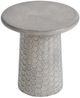 Classic Home Delaine Light Gray Concrete Outdoor Table-2