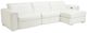 Palliser® Furniture Customizable Titan White Power Reclining Right-Arm Facing Sofa Sectional and Chaise-0