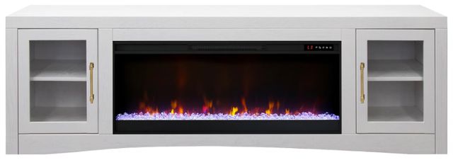 Legends Home Heritage White 82" Fireplace TV Stand-3