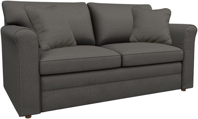 La-Z-Boy® Leah Charcoal Full Sleeper Sofa-0