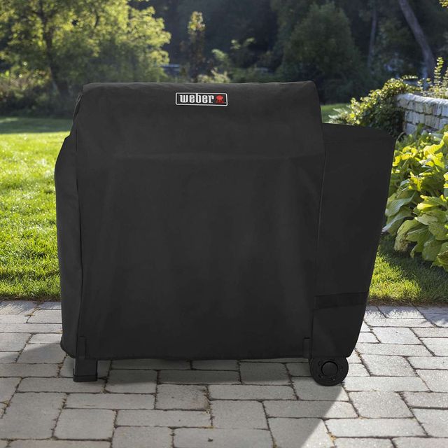 Weber® Smoque™ XL Black Grill Cover-1