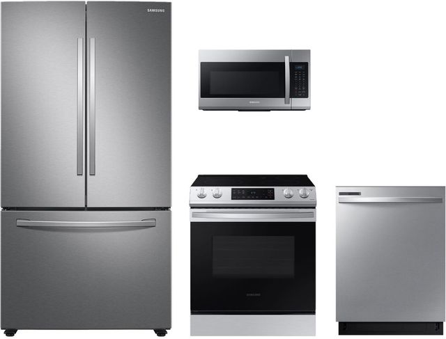 Samsung 4 Piece Stainless Steel Kitchen Package-0