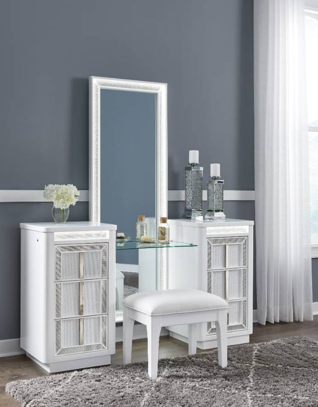 Signature Design by Ashley® Chalanna 2-Piece White Vanity Set-8
