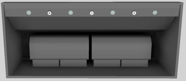 Vent-A-Hood® 54" Gunsmoke Wall Mounted Range Hood-3