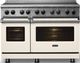 Viking® 5 Series 48" Pure White Pro Style Induction Range-3