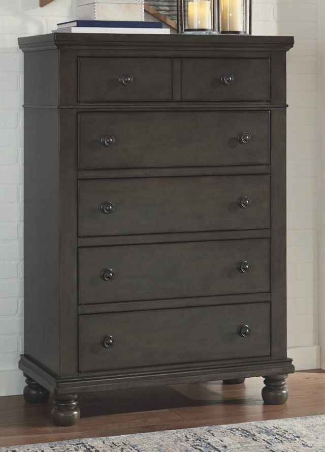 Benchcraft® Devensted Dark Gray Chest-1