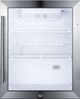 Summit® Commercial 2.1 Cu. Ft. Stainless Steel Frame Compact Outdoor Beverage Center-0