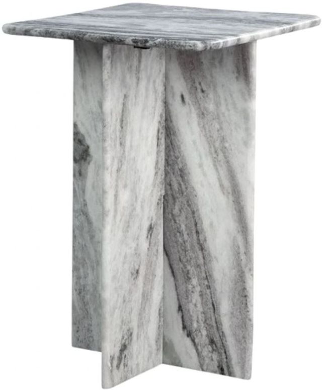 Signature Design by Ashley® Keithwell Gray/White Accent Table-0