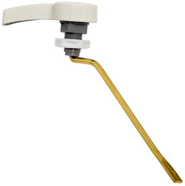 American Standard White Left Hand Toilet Trip Lever-0