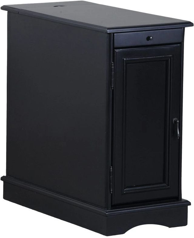 Powell® Barron Black Accent Table-0