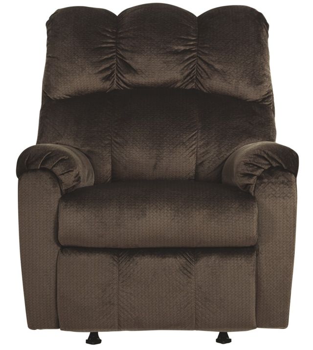 Signature Design by Ashley® Foxfield Chocolate Rocker Recliner-2