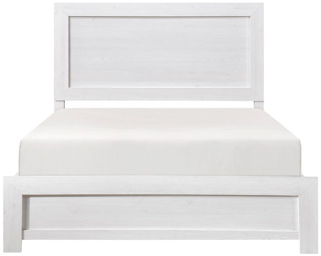 Homelegance® Corbin 4-Piece White Queen Panel Bedroom Set-2