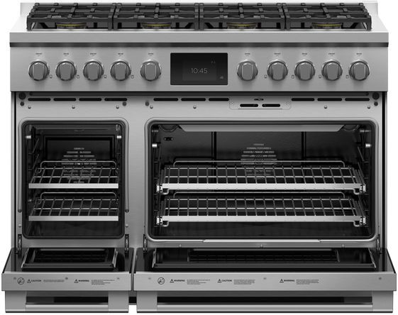 Fisher & Paykel Professional Series 9 48" Stainless Steel Pro Style Dual Fuel Range-1