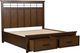 Signature Design by Ashley® Taffenbrook 4-Piece Medium Brown King Panel Storage Bedroom Set-3
