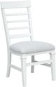 Magnussen Home® Charleston Hoffman Whip/White Dove Dining Side Chair with Upholstered Seat-0