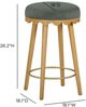 TOV Furniture Oodle Green/Natural Counter Stool-2