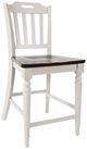 Jofran Inc. Orchard Park 6-Piece Dark Brown/Light Gray Counter Dining Set-2