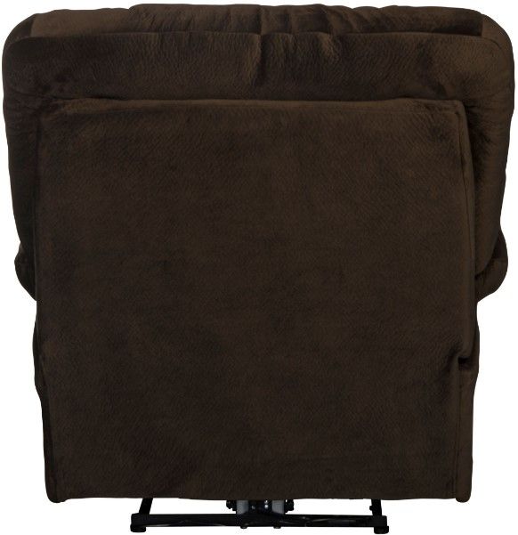 Catnapper® Cloud 12 Chocolate Power Lay Flat Chaise Recliner-2