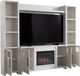 aspenhome® Finnegan White Entertainment Wall-1