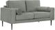 Signature Design by Ashley® Hazela Charcoal Loveseat-0