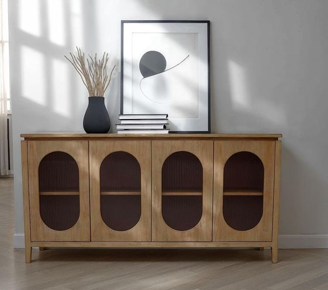 Nest Home Collections Cohen Brushed White Cabinet-1