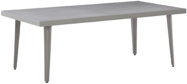 Signature Design by Ashley® Gali 4-Piece Blue/Gray Aluminum/Fabric Outdoor Conversation Set-4