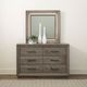 Liberty Furniture Horizons Graystone Dresser and Mirror-3