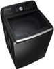 Samsung 3400 Series 4.5 Cu. Ft. Black Stainless Steel Top Load Washer-3