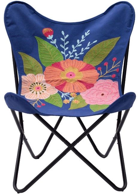 Zuo® Modern Marsa Black/Blue Accent Chair-1