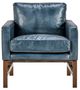 Classic Home Chazzie Ocean Blue Accent Chair-2