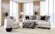 Furniture of America® Eimear Black/Off-White Ottoman-1