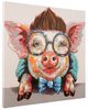 YHD Sophisticated Swine Wall Art-2