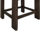 International Furniture Direct Black Balam Oil Black Accent Stool-4