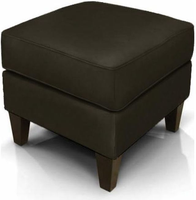 England Furniture Customizable Louis Leather Ottoman-2