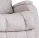 HomeStretch Zena Gray/White Swivel Glider Recliner-2