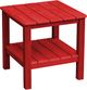 Enclover Adirondack Red End Table-0