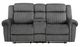 Homelegance® Brennen Charcoal Double Reclining Loveseat-2
