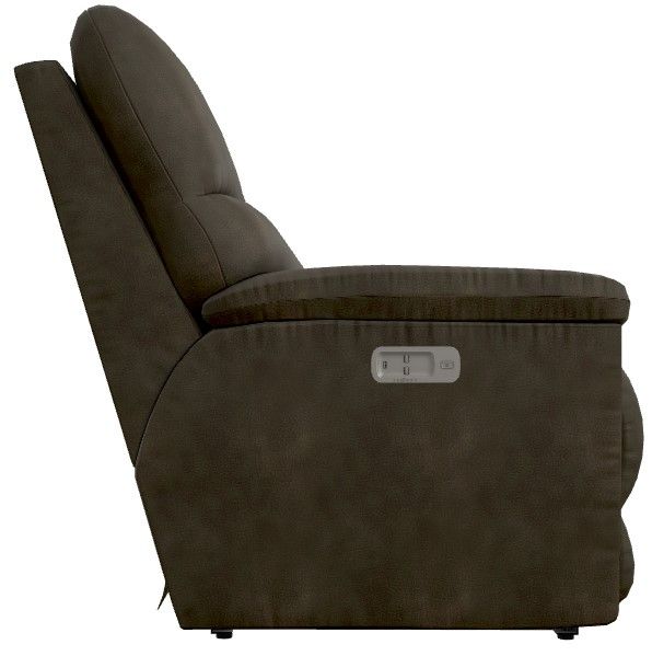 La-Z-Boy® Brooks Slate Power Reclining Loveseat with Headrest-2