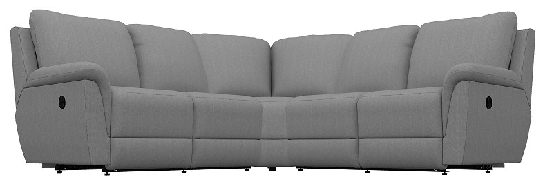 La-Z-Boy® Rigby 3-Piece Stonewash Curved Manual Reclining