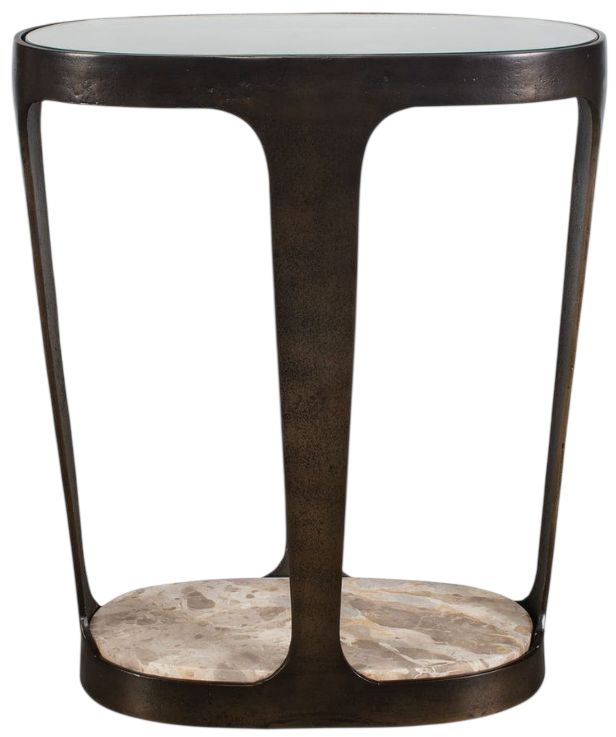 Uttermost® Coronado Dark Bronze Accent Table-4