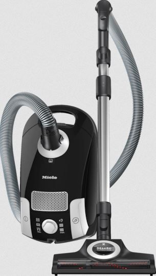 CLOSEOUT Miele Compact C1 Obsidian Black Cannister Vacuum - COMPACT C1 TURBO TEAM-0