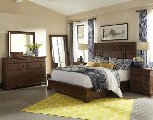 Legacy Classic Coffee Nightstand-1