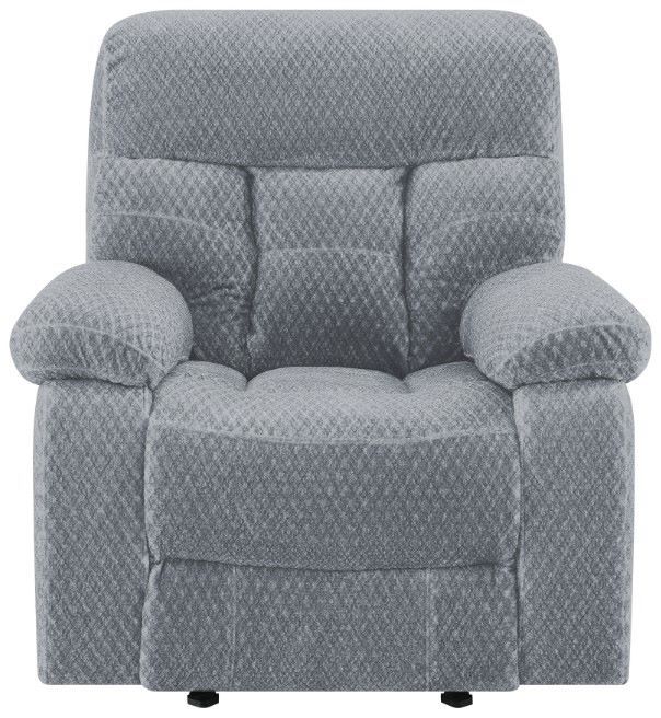New Classic® Home Furnishings Bravo Stone Gray Power Glider Recliner-1