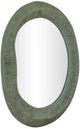 TOV Furniture Orpheus Forest Green Round Wall Mirror-4