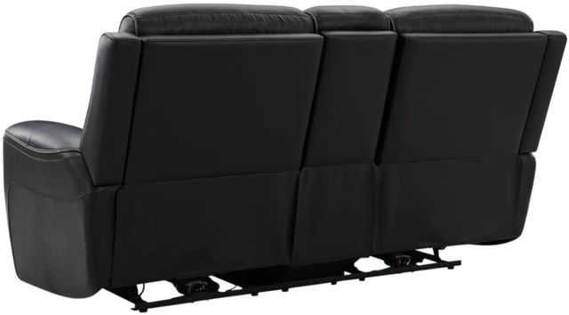 Signature Design by Ashley® 5Z-Relaxation Onyx Power Reclining Loveseat with Console and Adjustable Headrest-3