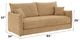 ACME Furniture Cadie Mocha Sleeper Sofa with 2 Pillows-2
