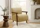 Monarch Specialties Inc. Light Gold/Walnut 31" Accent Chair-1