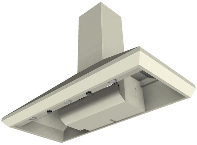 Vent-A-Hood® 48" Biscuit Euro Style Wall Mounted Range Hood-3