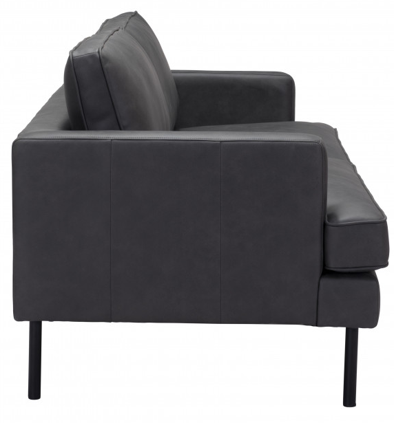 Zuo® Modern Decade Vintage Gray Sofa-1