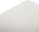 Moe's Home Collection Lowtide Warm White Ottoman-4